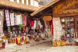 From Tirana/Durres/Golem: Kruja Castle & Old Bazaar Tour.