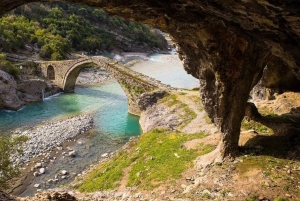 From Tirana/Durres/Golem:Permet, Canyon & Thermal Baths.
