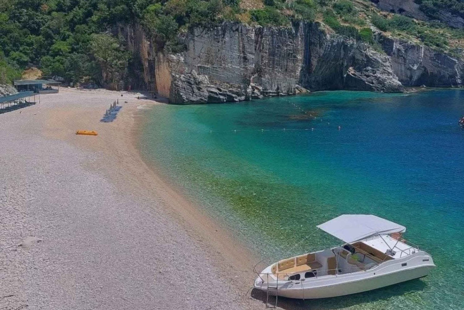 Från Tirana/Durres/Golem: Snabbåttur från Vlora till Karaburun