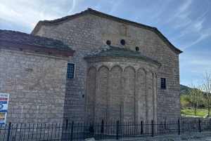 From Tirana/Durres: Korca, Voskopoja, Pogradec,Lin Day Tour