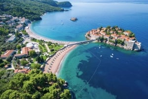 Z Tirany, Durrës lub Shkodër: wycieczka 1-dniowa na wybrzeże Czarnogóry