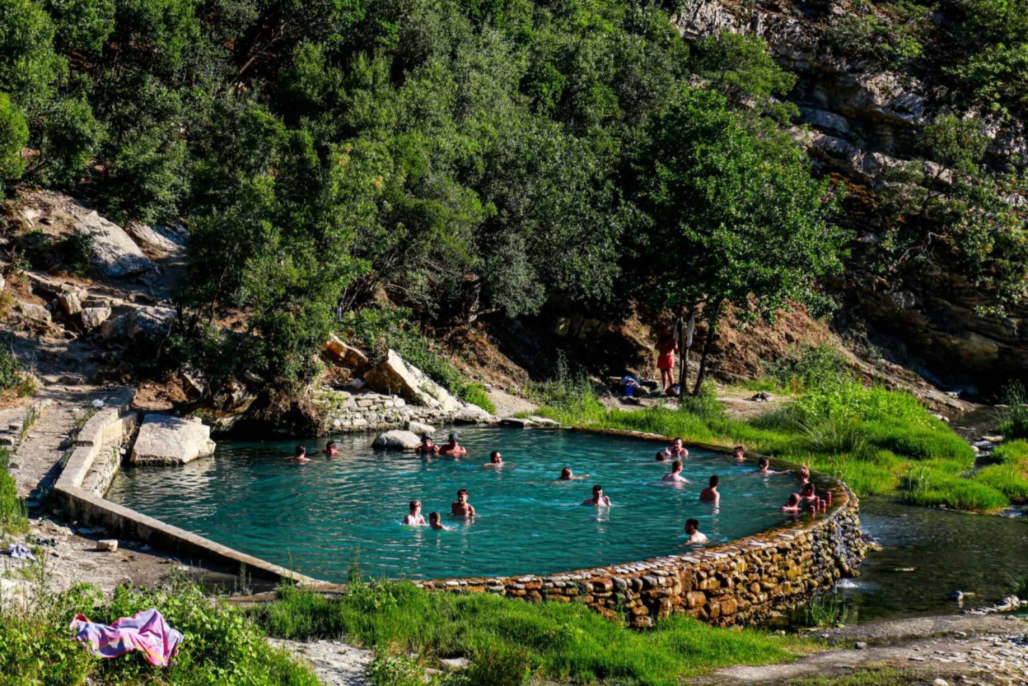 From Tirana/Durres/: Permet, Thermal Baths & Canyon