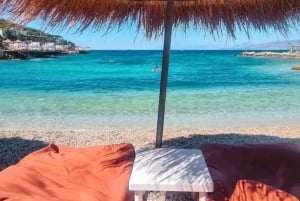 Fra Tirana/Durrës: Saranda, Ksamil og Blue Eye Tour