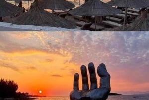 From Tirana/Durrës: Saranda,Ksamil islands and Blue Eye Tour