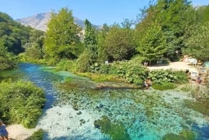 From Tirana/Durrës: Saranda,Ksamil islands and Blue Eye Tour