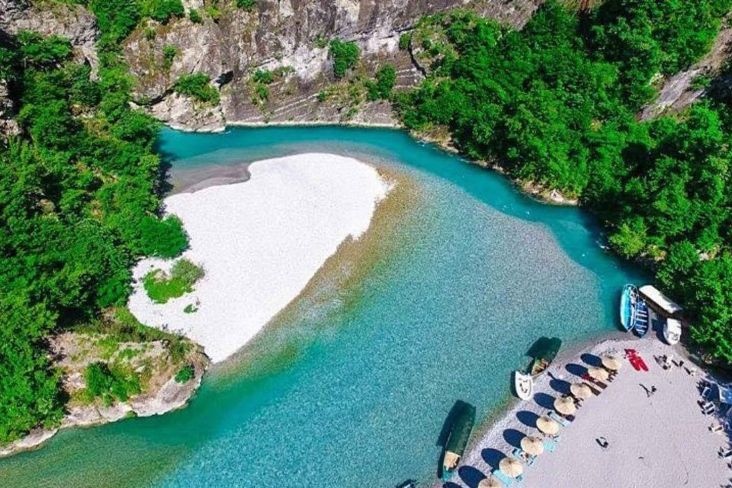 Desde Tirana/Durres: Excursión al río Shala - Tailandia de Europa