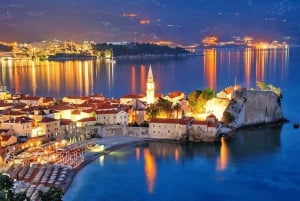 Dall'Albania: Tour di un giorno in Montenegro, Budva e S. Stefan