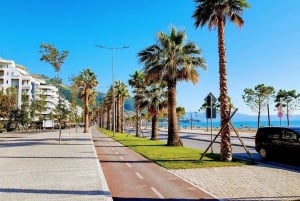 From Tirana / Durresi : Albanian Riviera,Vlora , Llogara