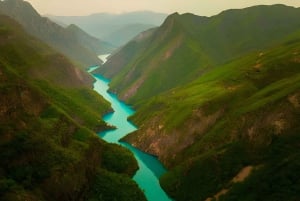 From Tirana/Golem/Durres: Komani Lake and Shala River Tour