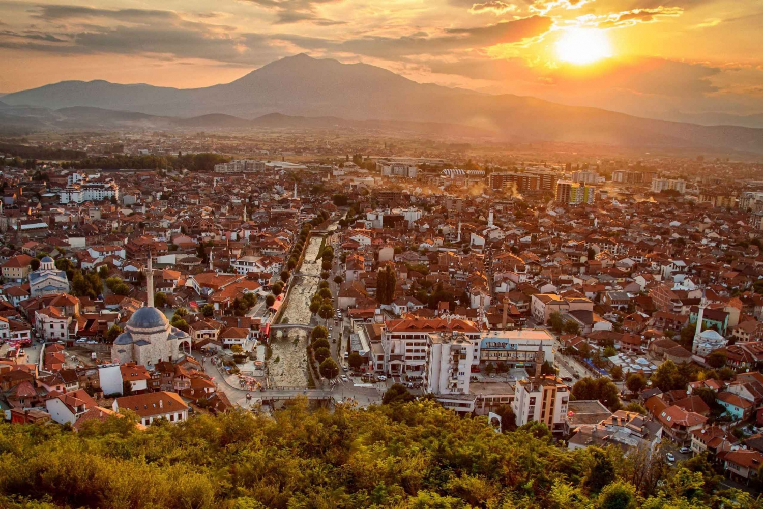 From Tirana: Group Day tour of Prizren & Pristina Kosovo