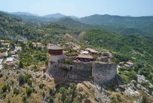 From Tirana: Hiking to Pellumbas cave and Petrela Castle