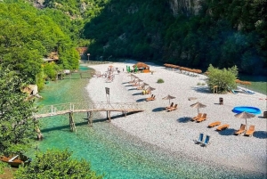 Tiranasta: Komani-järvi ja Shala-joki, pikavene sisältyy