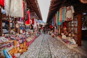 From Tirana: Kruja Castle, Old Bazaar & Sari Salltik Tour