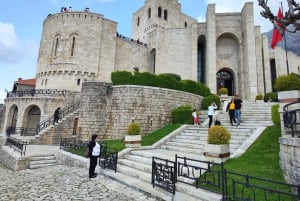 From Tirana: Kruja City & Holy Cave of Sari Salltik Day Tour