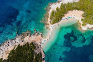 Da Tirana: Tour di Ksamil, Blue Eye e Saranda con giro in barca