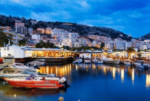 Da Tirana: Tour di Ksamil, Blue Eye e Saranda con giro in barca