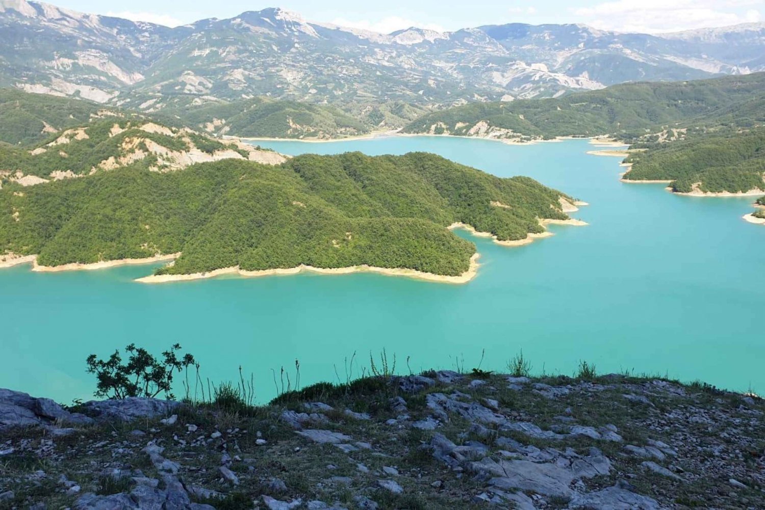 Da Tirana: Tour di un giorno del lago Bovilla, del monte Gamti e di Kruja