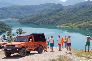 From Tirana: Open-Top 4WD Bovilla Lake Canyon & Gramti Mount