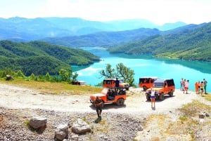 From Tirana: Open-Top 4WD Bovilla Lake Canyon & Gramti Mount
