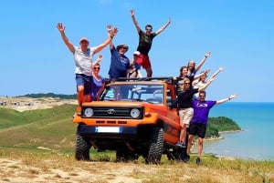 From Tirana: Open-Top 4WD Bovilla Lake Canyon & Gramti Mount