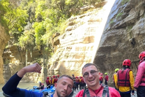 From Tirana: Osumi Canyons Rafting Day-Trip with Lunch