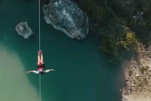 From Tirana: Petrela Zipline Adventure with Transport