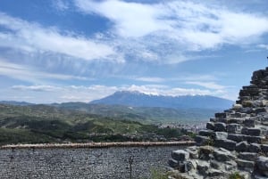 Från Tirana: Guidad stads- och slottstur i Berat och vinprovning