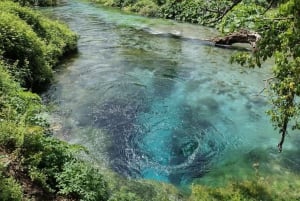 Z Tirany/Durrës: Saranda, Ksamil i wycieczka Blue Eye Tour