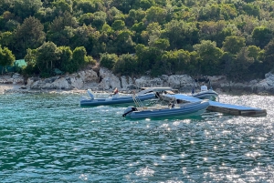 Z Tirany/Durres: Półwysep Sazan i Karaburun łodzią motorową