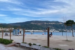 Tiranasta: Sazan, Karaburun-rantakierros ja varjoliitoa Vlorassa