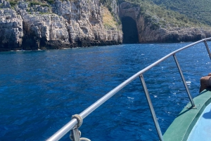 Tiranasta: Sazan, Karaburun-rantakierros ja varjoliitoa Vlorassa