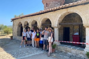 From Tirana:Sazan,Karaburun Beach tour &Paragliding in Vlora