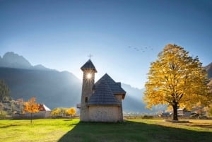 From Tirana: Thethi National Park and Shkoder City 2-Day