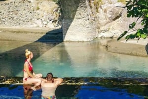 From Tirana: Vjosa Rafting & Benja Thermal Baths Day Tour