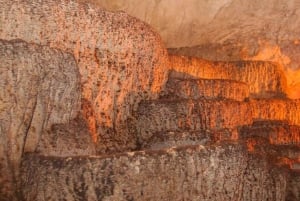 From Tirana: White Drin Waterfall, Zip Line, and Cave Tour