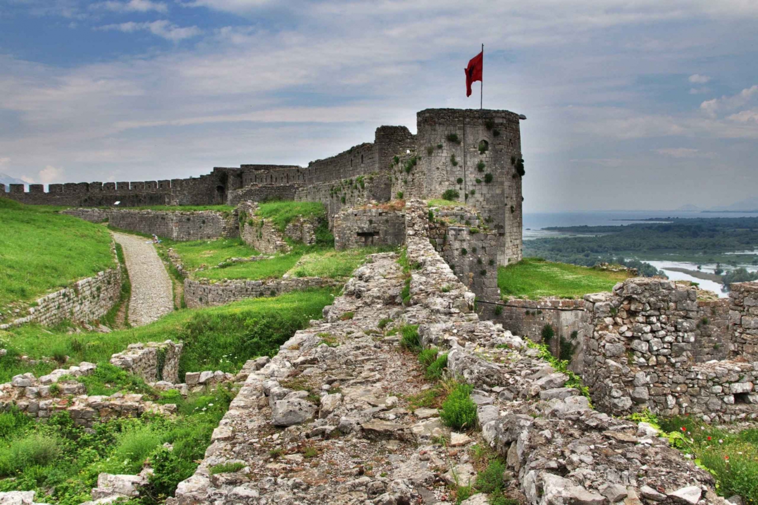 Depuis Ulcinj : Château de Rozafa, lac de Skadar et visite de Skadar