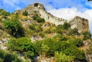 Från Ulcinj: Rozafa slott, Skadarsjön och Skadartur