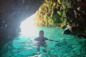Da Valona: Grotta delle Gemme Blu e tour della Baia di Grama in motoscafo