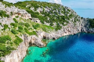 Da Valona: Grotta delle Gemme Blu e tour della Baia di Grama in motoscafo