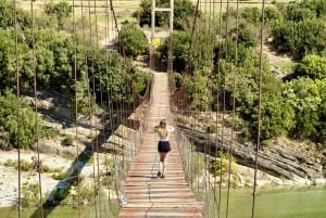Vlorë: puente Brataj, cañón Nivica y cascada Peshtura