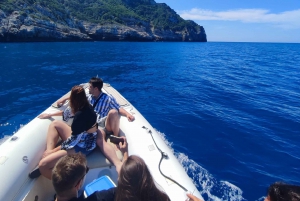 Von Vlorë aus: Haxhi Ali Höhle und Karaburun Speedboat Trip