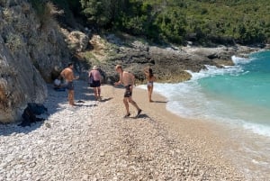 Fra Vlorë: Haxhi Ali-grotten og Karaburun hurtigbåttur