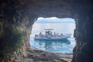 Fra Vlorë: Haxhi Ali-grotten og Karaburun hurtigbåttur