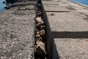 De Vlore: Excursão de lancha rápida à caverna Haxhi Ali com mergulho com snorkel