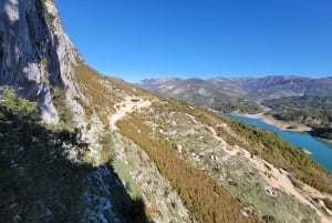 Bovilla Lake View & Gamti Mountain from Tirana