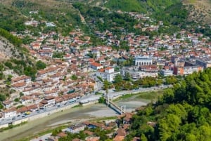 Tour di un giorno da Tirana a Berat con visita facoltativa a un'azienda vinicola