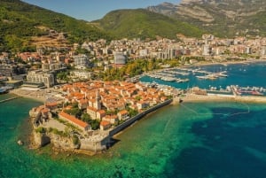 Excursão de 1 dia por Montenegro; Budva, Kotor saindo de Tirana e Durres