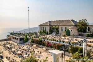 Von Tirana/Durres/Golem: Saranda, Ksamil, Tagestour zum Blauen Auge