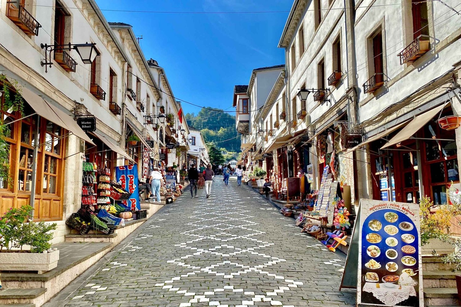 Gjirokastër : visite du château, du bazar et des maisons ottomanes