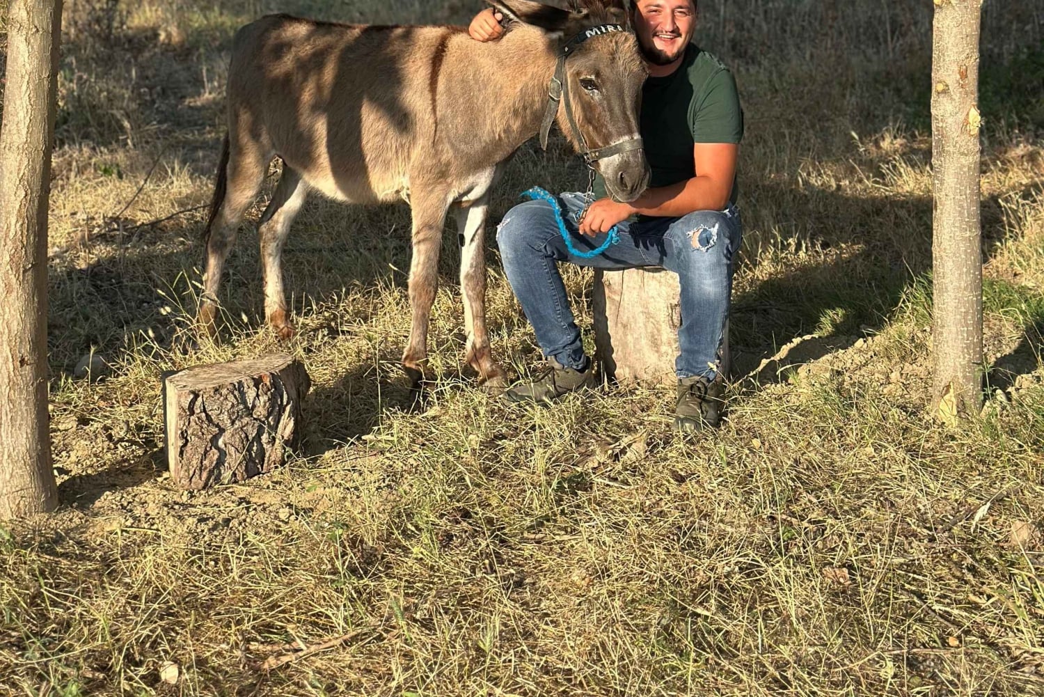 Gjirokastra: Eselwanderung & Melkgenuss